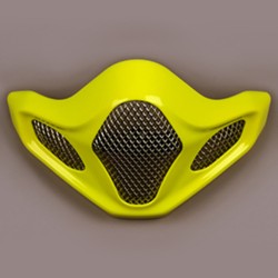 Ventilación mentonera ARAI (Casco MX-V), COMBAT Amarillo