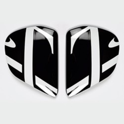 Cubiertas laterales ARAI CLASSIC TT Negro (Compatible sistema VAS-V)