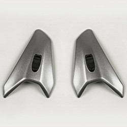 Ventilación frontal ARAI (TDF DUCT-3), Plata