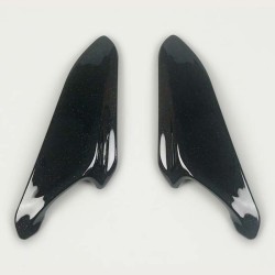 Ventilación lateral ARAI (DUCT-4/COWL VENT-3), METALLIC Negro