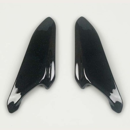 Ventilación lateral ARAI (DUCT-4/COWL VENT-3), METALLIC Negro