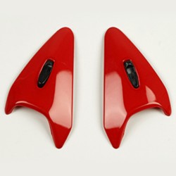 ARAI Front Top Duct Italian Racing Red Full Face Helmet