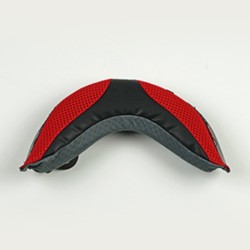 Collarín ARAI (Casco MX-V), Gris/Rojo, Talla M/L