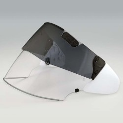 Kit ARAI Pro Shade VAS-Z (Pantalla Transparente+Visor solar), Blanco