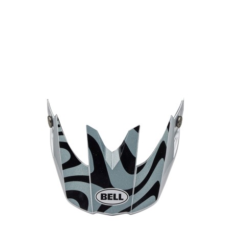 Visera BELL Moto-10 - Cortex Gloss Silver Gray
