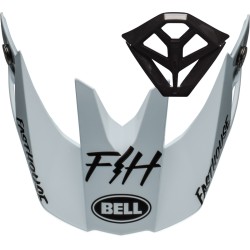 Kit Visera + Mentonera BELL Moto-10 Spherical - Fasthouse Mod Squad Gloss White/Black