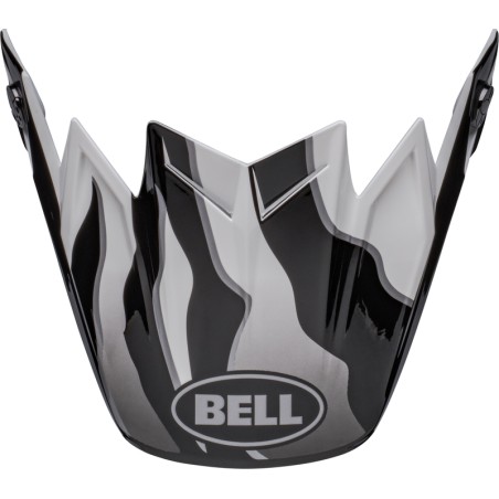 Visera BELL MOTO-9S FLEX CLAW Negro/Blanco