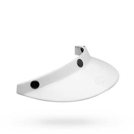 Visera 3 corchetes BELL 510 para Custom 500 - Blanco
