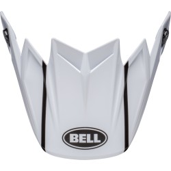 Visera BELL MOTO-9S FLEX SPRINT Blanco/Rojo