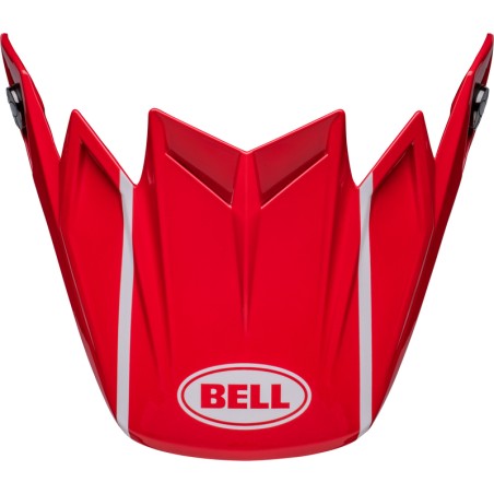 Visera BELL MOTO-9S FLEX SPRINT Rojo/Negro