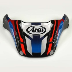 Visera ARAI (TOUR-X4), DEPART METALLIC Azul