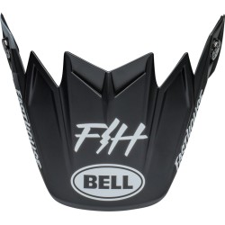 Visera BELL Moto-9S Flex - Fasthouse MC Core Matte Black/Yellow