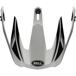 Visera BELL MX-9 Adventure Mips - Alpine Gloss White/Black