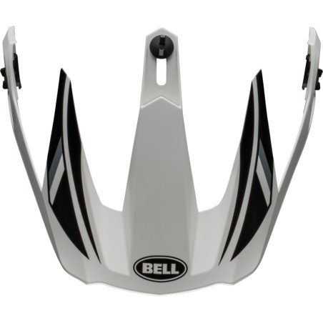 Visera BELL MX-9 Adventure Mips - Alpine Gloss White/Black