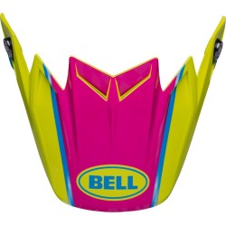 Visera BELL MOTO-9 Flex Sprite - Amarillo / Magenta / Cian