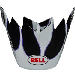 Visera BELL Moto-9S Flex - Slayco 24 Gloss White/Black