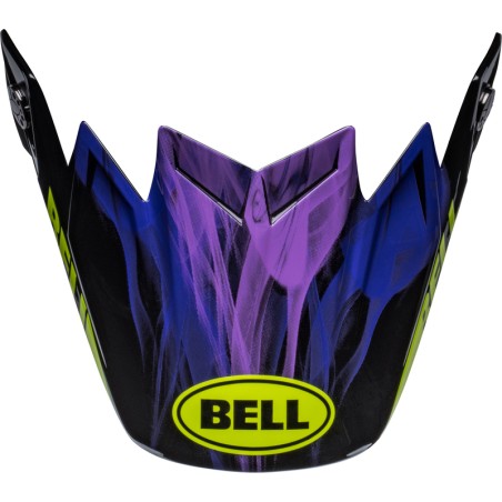 Visera BELL MOTO-9S FLEX SLAYCO Negro/Púrpura