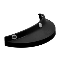 Visera 3 corchetes BELL 520 para Custom 500 - Negro