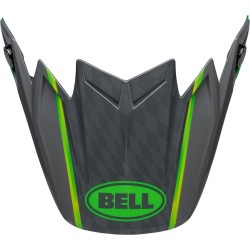 Visera BELL MOTO-9 Flex Sprite - Gris / Verde