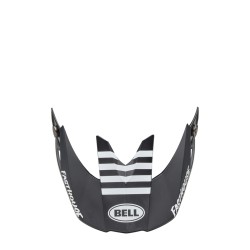 Visera BELL Moto-10 - Fasthouse Raven Matte Black/White