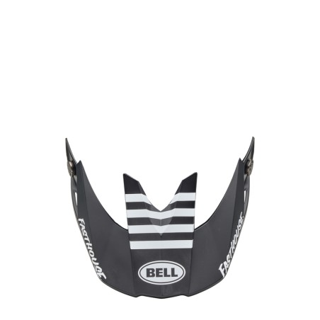 Visera BELL Moto-10 - Fasthouse Raven Matte Black/White