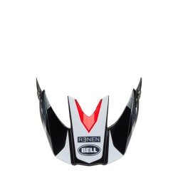 Visera BELL Moto-10 - Renen Raycon Matte Gloss Black/White