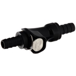 Conexión rápida bloqueo simple Negro BIHR Ø8mm