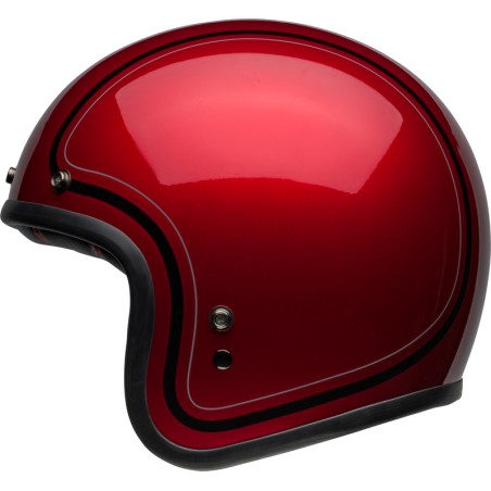 Casco BELL Custom 500 - Chief Gloss Gloss Candy Red