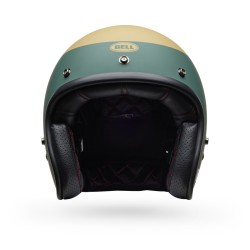 Casco BELL Custom 500 - Parlor Matte Emerald/Gold 2