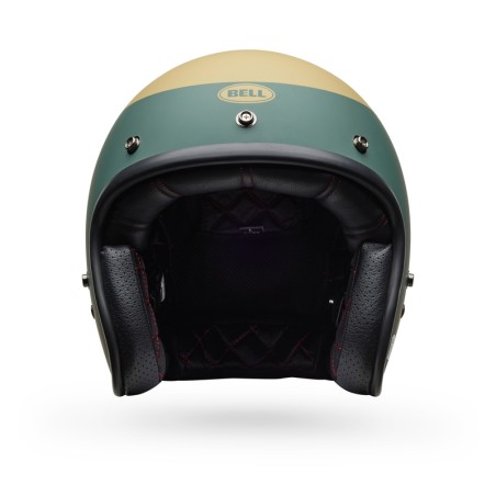 Casco BELL Custom 500 - Parlor Matte Emerald/Gold