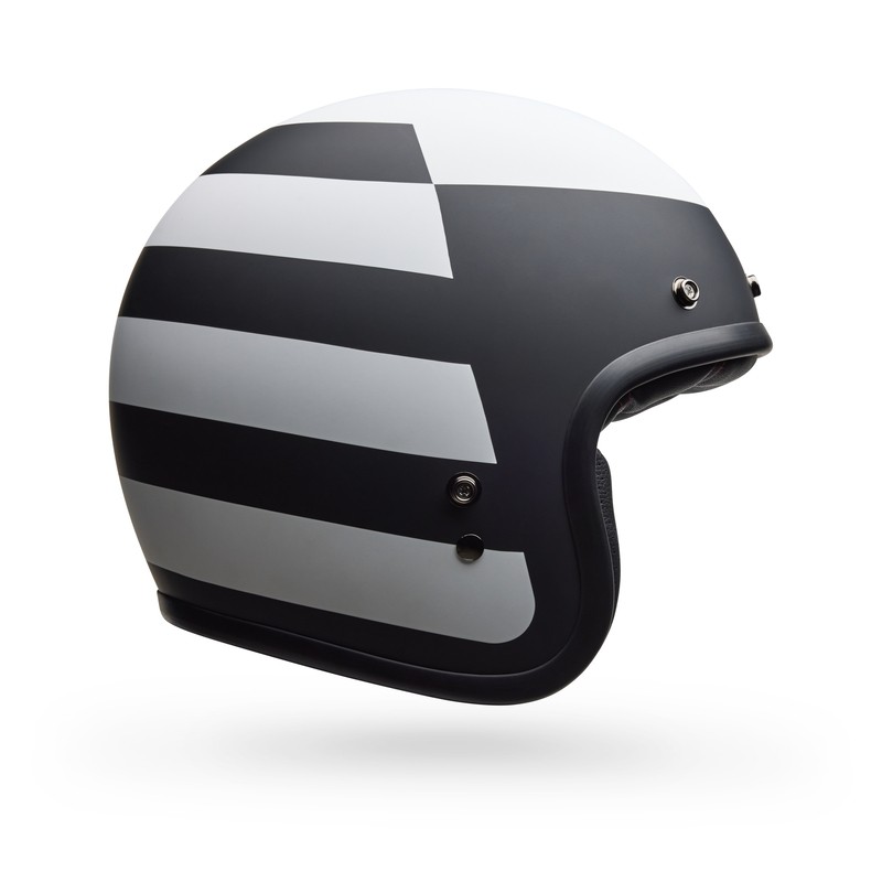 Casco BELL Custom 500 - Parlor Matte Black/White