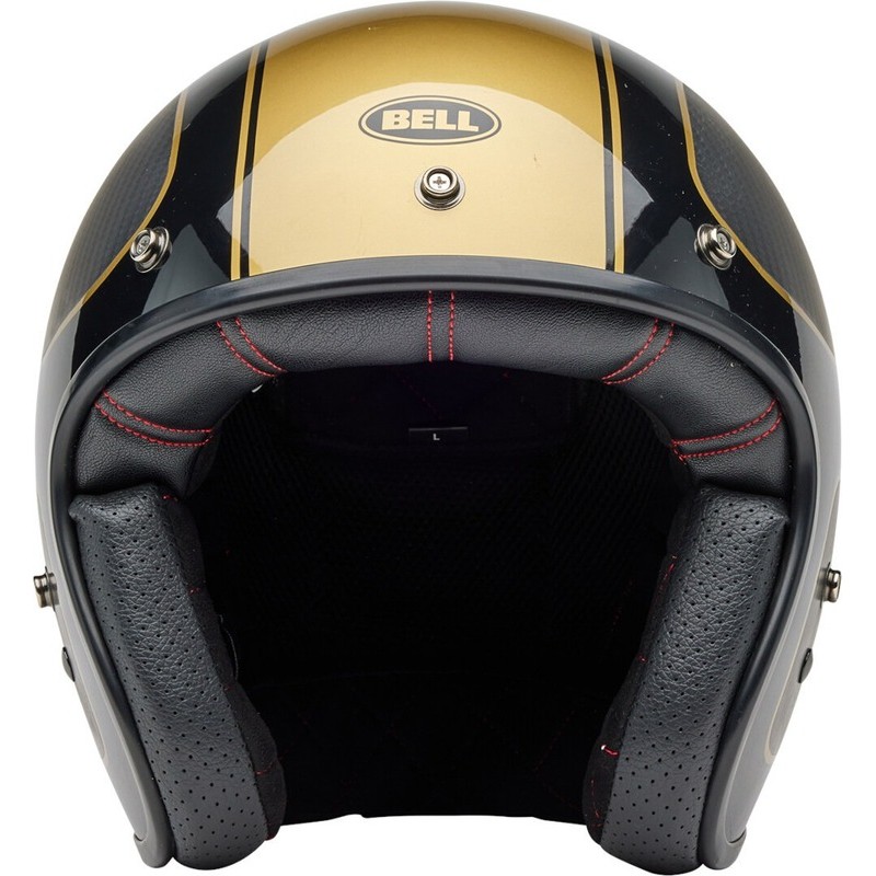 Casco BELL Custom 500 Carbon - RSD Checkmate Matte Gloss Black/Gold