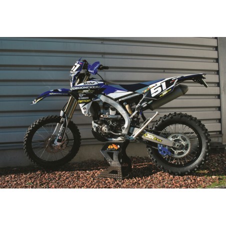 Guiacadenas reforzado AXP UHMW - azul