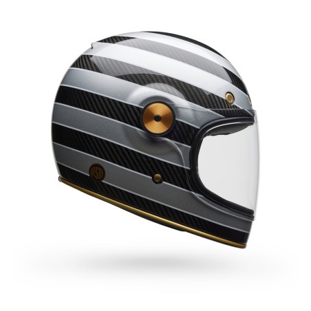 Casco BELL Bullitt GT Carbon - RSD Temple Gloss Black/Silver