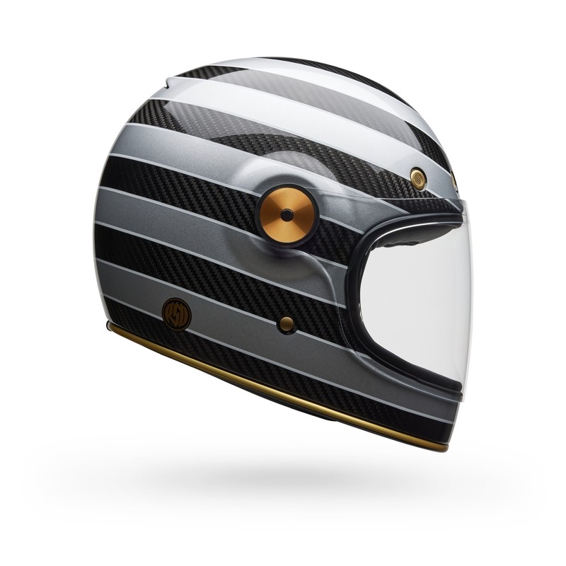 Casco BELL Bullitt GT Carbon - RSD Temple Gloss Black/Silver