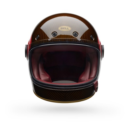 Casco BELL Bullitt GT Carbon - TT Gloss Red/Gold