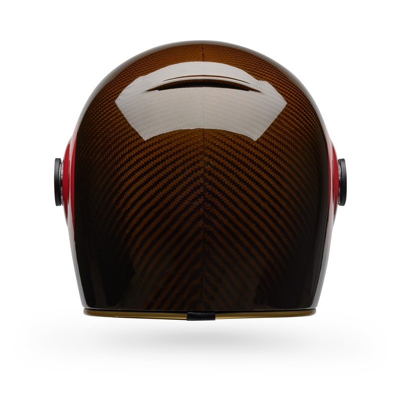 Casco BELL Bullitt GT Carbon - TT Gloss Red/Gold