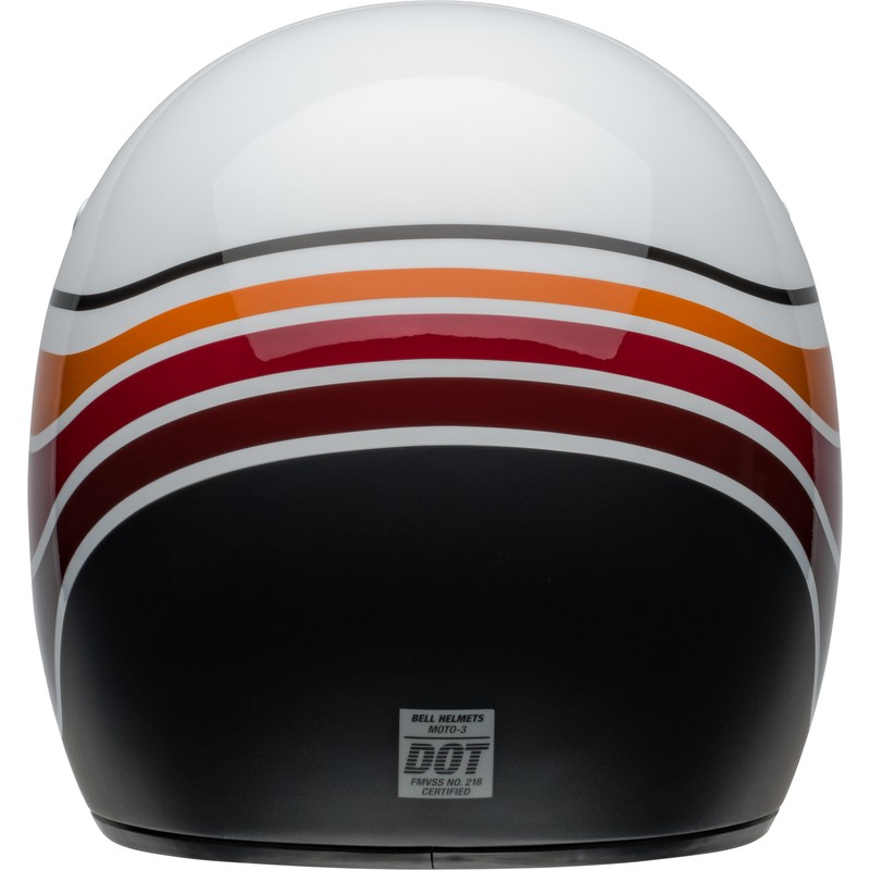 Casco BELL Moto-3 - RSD Saddleback Satin/Gloss White/Black