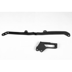 Guiacadenas + patín UFO Yamaha negro YA04801-001