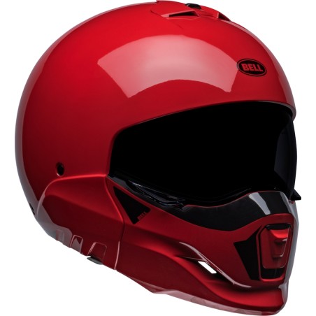 Casco BELL Broozer - Duplet Gloss Red