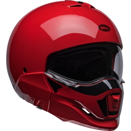 Casco BELL Broozer - Duplet Gloss Red