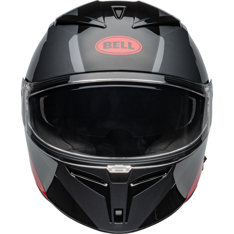 Casco BELL Lithium - Shear Gloss Metallic Gray/Red
