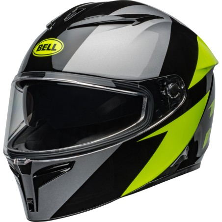 Casco BELL Lithium - Shear Gloss Metallic Gray/Retina