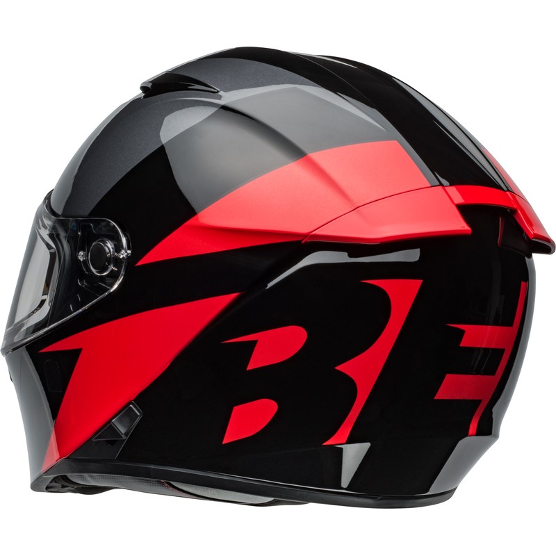 Casco BELL Lithium - Shear Gloss Metallic Gray/Red