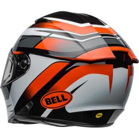 Casco BELL Lithium Mips - Podium Gloss Black/Orange
