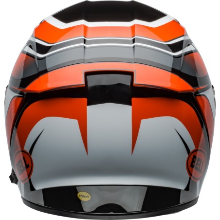 Casco BELL Lithium Mips - Podium Gloss Black/Orange