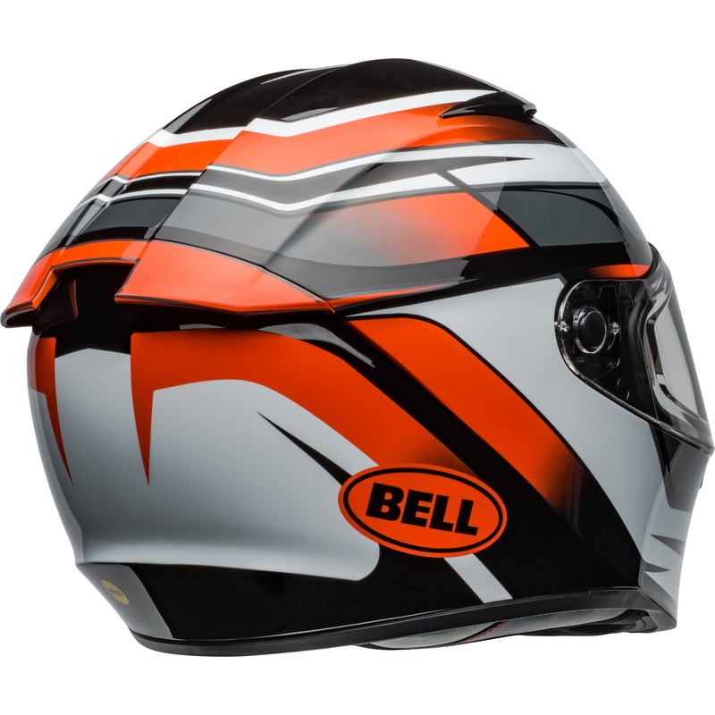 Casco BELL Lithium Mips - Podium Gloss Black/Orange