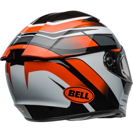 Casco BELL Lithium Mips - Podium Gloss Black/Orange