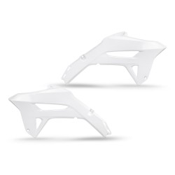Paneles laterales radiador UFO blanco Honda CRF450R
