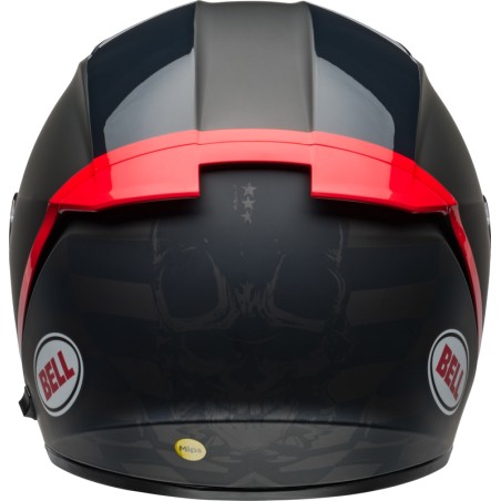 Casco BELL Lithium Mips - Hartluck Matte/Gloss Black/Red